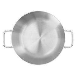 DEMEYERE | Apollo 7 Conical Braising Pan with Glass Lid – Ø 24 cm - Dual Handles