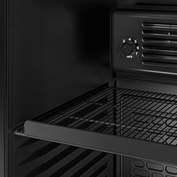 (2 pz) Vetrina frigo per bibite - 1190mm - 690l - display digitale - porta in vetro senza cornice - con 2 porte in vetro & cassonetto pubblicitario illuminato & illuminazione LED - Nero - Versione UK (spina BS1363)