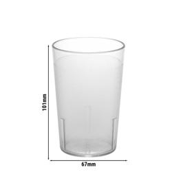 (48 pieces) CAMBRO | Camwear® Polycarbonate Tumbler – 237 ml – Clear – Stackable