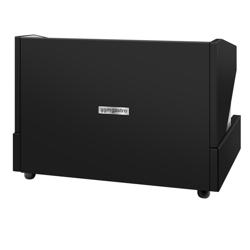 Commercial 2-Group Espresso Machine - Pre-Infusion, Plumbed-In, 3 kW, 220-240V - Black/Silver, Copper boiler, Includes 12kg coffee