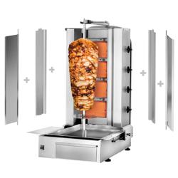 Gas Kebab Grill - 4 brännare - max 60 kg 
