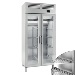 Refrigerador (GN 1/1) - con 2 puertas de cristal