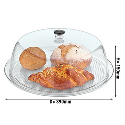 Tapadera incl. bandeja – Redonda