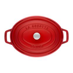 STAUB | LA COCOTTE - Cocotte - oval - 330mm - ferro fundido - vermelho cereja