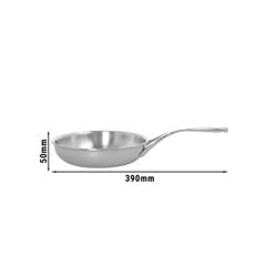 DEMEYERE | Proline 7 Stainless Steel Frying Pan – Ø 20 cm - 7-Ply - Induction/Oven/Dishwasher Safe