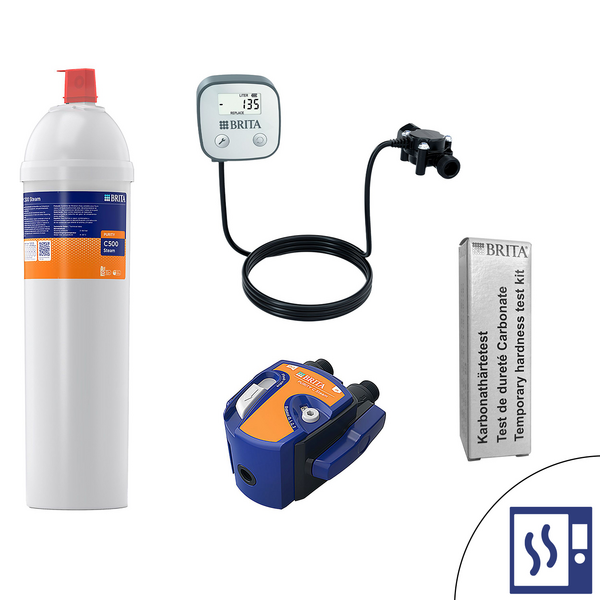 BRITA | Conjunto Inicial - PURITY Steam C500