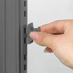 Vitrine Refrigerada de bancada PANORÂMICA - 68L - 428mm - Vidro duplo - com 4 prateleiras - 1 porta - Preto