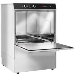 Lavastoviglie professionale sottobanco - Meccanica - 4,9kW - con dosatori detergente e brillantante + pompa di scarico