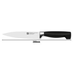 ZWILLING | Four Star Meat Carving Knife – 16 cm blade - plain edge - for raw, roasted & cooked meat - FRIODUR ice-hardened