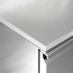 Mesa de preparação refrigerada PREMIUM - 1360x700mm - com 4 gavetas - para 7x GN 1/3