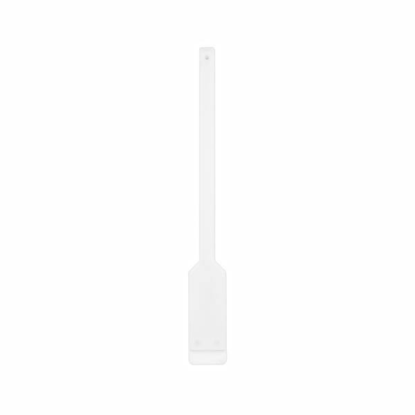 Spatula - PE - 40x90mm - Length: 750mm - White