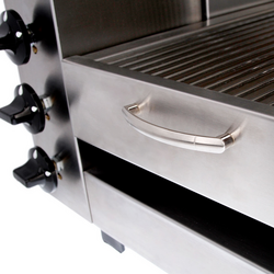 Salamandra/ Horno pita PRO - 0,97 m - con 4 resistencias