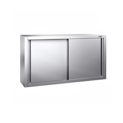 Seinäkaappi ruostumattomasta teräksestä PREMIUM - 1200x400mm - liukuovi - korkeus 650mm