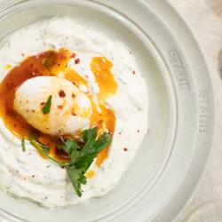 STAUB | DINING LINE - Tányér - lapos - Ø 220mm - Kerámia - Fehér szarvasgomba