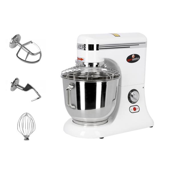 Batteur-mélangeur planétaire professionnel - 5L - 330W - incl. 3 outils