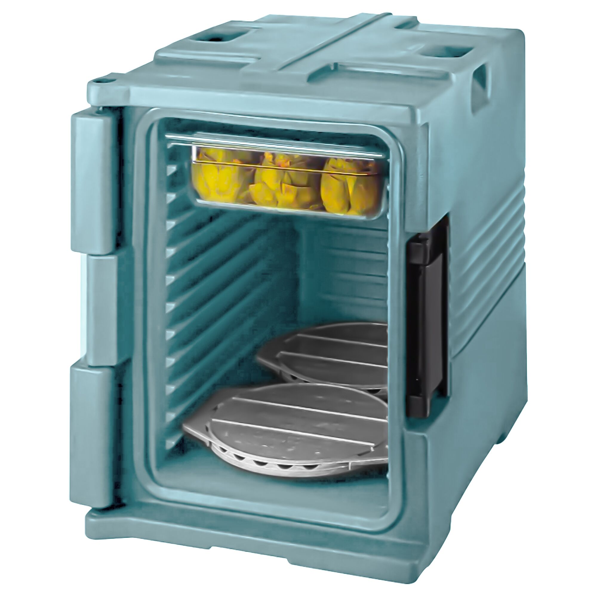 CAMBRO | ULTRA PAN CARRIER® - Conteneur thermique 57 litres - Pour 4 bacs GN 1/1 - Bleu ardoise