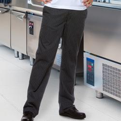 (6 pezzi) KARLOWSKY | Pantaloni da cuoco Jack - Nero - Taglia: 60