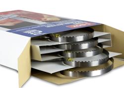 (5 pz) Lama a nastro - 1,65m - Zahnung 8mm - 3 TPI - compatibile con KSH1650