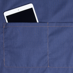 KARLOWSKY | Traper bib pregača - Vintage Blue 