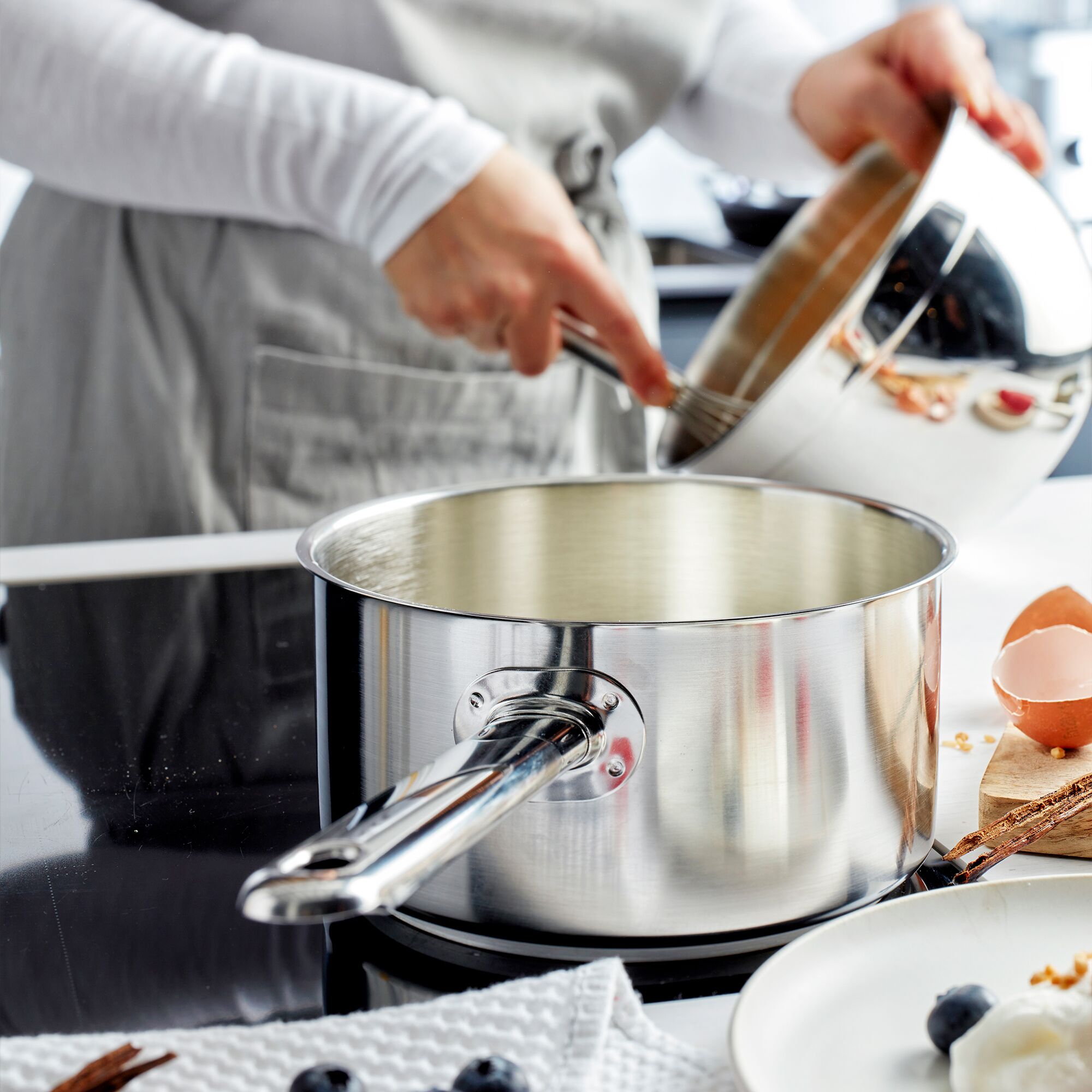 DEMEYERE | APOLLO 7 - Casserole sans couvercle - Ø 220 mm - inox 