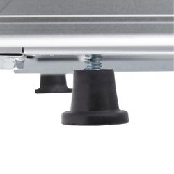 GASTRO-COOL | Minibar Frigo- Congelatore - 51 litri - con 1 porta in vetro - Argento