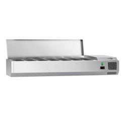 Opzetkoelvitrine ECO - 1600x395mm - 7x GN 1/3