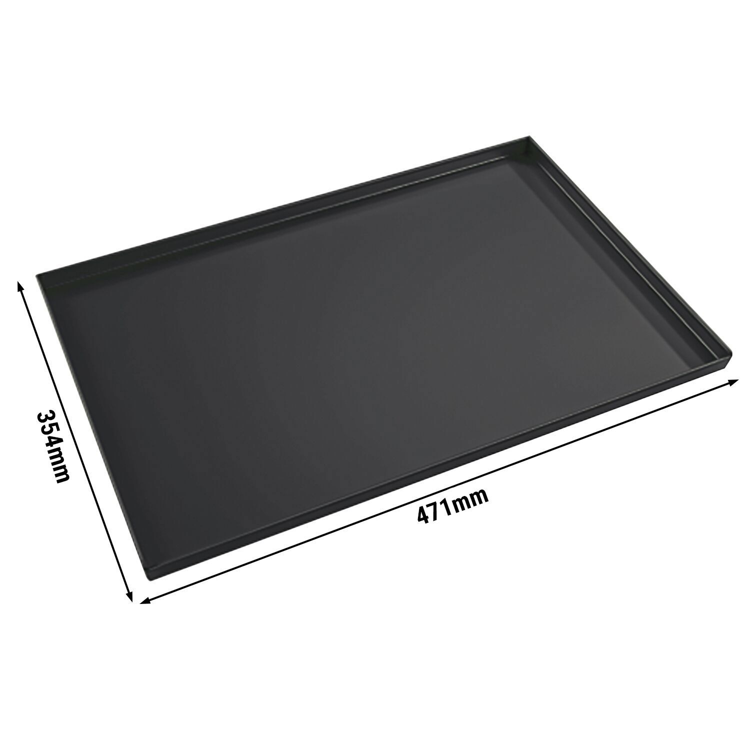Plaque de cuisson – revêtement téflon – 471 x 354 mm – compatible avec friteuse à air chaud HLFV300