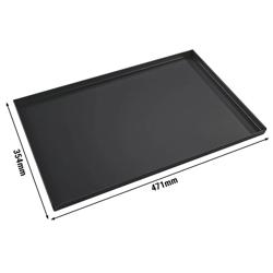 Plaque de cuisson – revêtement téflon – 471 x 354 mm – compatible avec friteuse à air chaud HLFV300