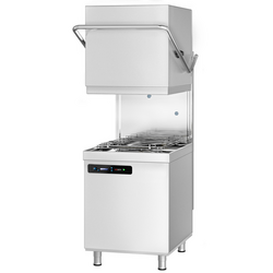 Lave-vaisselle à double paroi à capot - Digital - 7,1 kW - avec pompe à détergent-, à produit de rinçage- & à vidange        