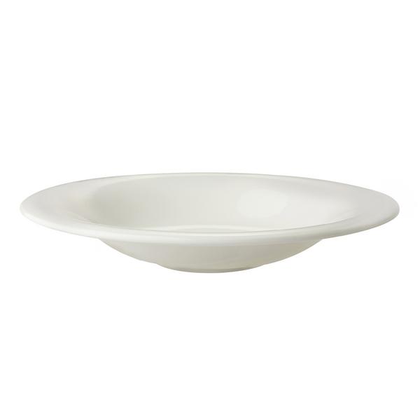 (6 unid) LUX - Prato Fundo - Porcelana - Ø290mm - Marfim