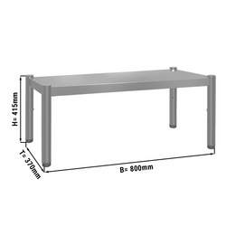 Raft/Etajeră ECO 0,8 m - 1 etaj 0,4 m înălţime