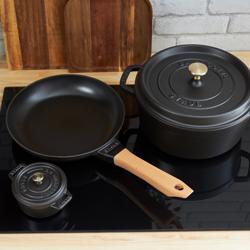 STAUB | LA COCOTTE - Mini kookpot - Ø 100mm - Gietijzer - Zwart