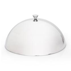 (4 st) Presentationskupa / Cloche - Rostfritt stål - Ø 305 mm - polerad