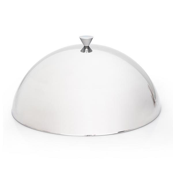 (4 st) Presentationskupa / Cloche - Rostfritt stål - Ø 305 mm - polerad