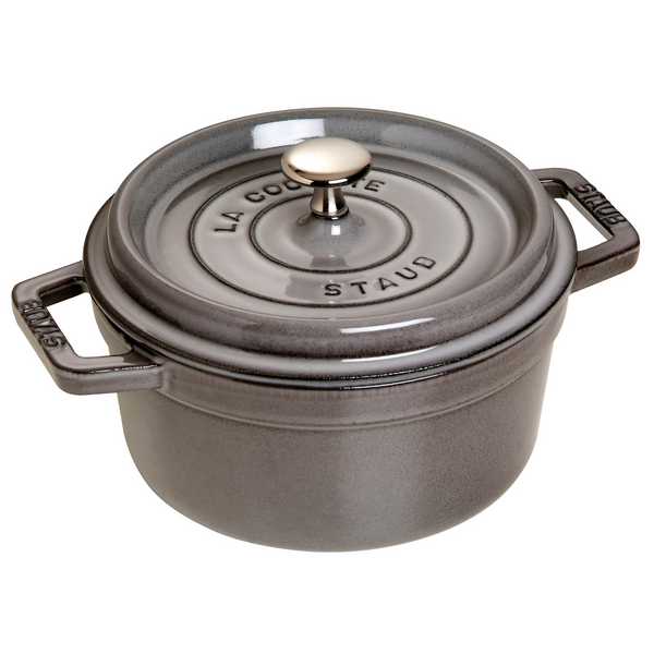 STAUB | LA COCOTTE - Cocotte - Ø 180mm - Żeliwo - Grafitowy szary	