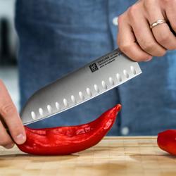ZWILLING | ALL * STAR - Couteau Santoku - Lame: 180 mm - Argenté