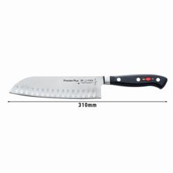F. DICK | Premier Plus - Santoku - avec lame alvéolée - Lame: 180 mm