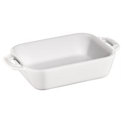 STAUB| Ceramic Rectangular Baking Dish – Pure White - 140×110 mm - Stackable