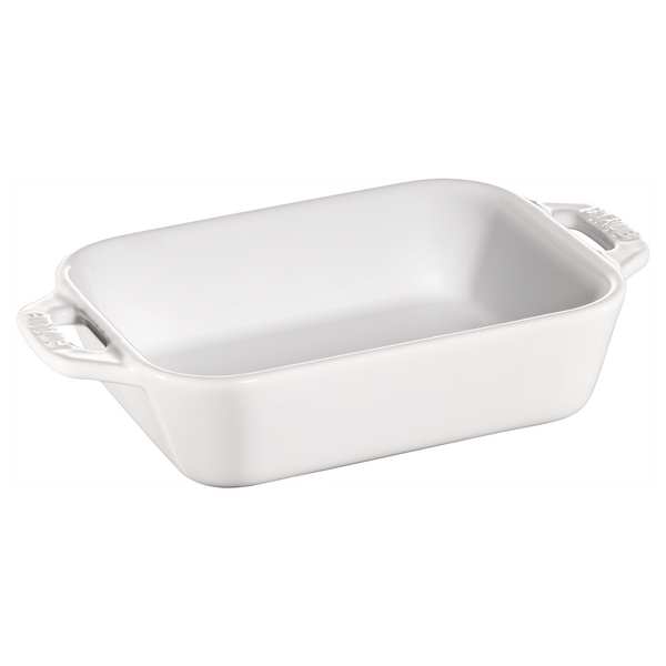 STAUB | CERAMIQUE - Блюдо для запекания - 140x110мм - Керамика - Чистый белый