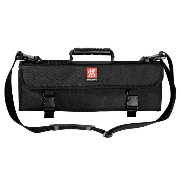 ZWILLING | Borsa per coltelli - per 7 coltelli - con cinghia di trasporto - Nero