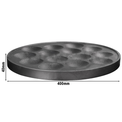 Tavăpentru dispozitiv de facut clatite pe gaz - 14 clatite - 40 cm
