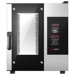 Electric Commercial Combi Oven - Digital Controls - 5x GN 1/1 - Slimline - incl. Automatic washing system & Core temperature probe