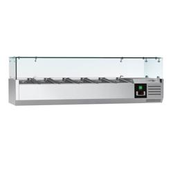 Countertop Prep Well PREMIUM - 1400x335mm - 6x GN 1/4