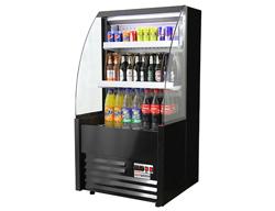 Espositore murale refrigerato - 725 mm - con 2 ripiani