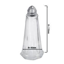 Slánka a pepřenka - sklo - 23 ml - Výška: 108 mm
