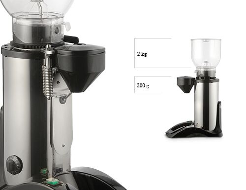 Moulin à café - 2 kg - 63 dB - avec distribution directe - corps en inox