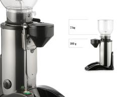 Commercial Coffee Grinder - stainless steel body - 2kg - 680 Watt - 63dB