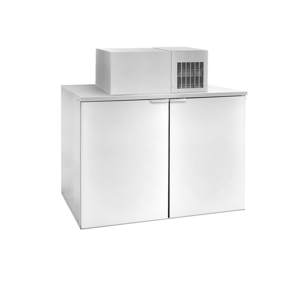 Chłodziarka bębnowa bez agregatu - Beczki 2x50 litrów - 1100x620mm