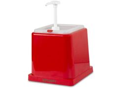 Ketchup / Saucen Dispenser - 2 Liter - Polypropylen - mit Pumpe