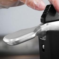 Elektromos kompakt zöldségszeletelő - 735 watt - 4 szeletelő / reszelőtárcsával együtt